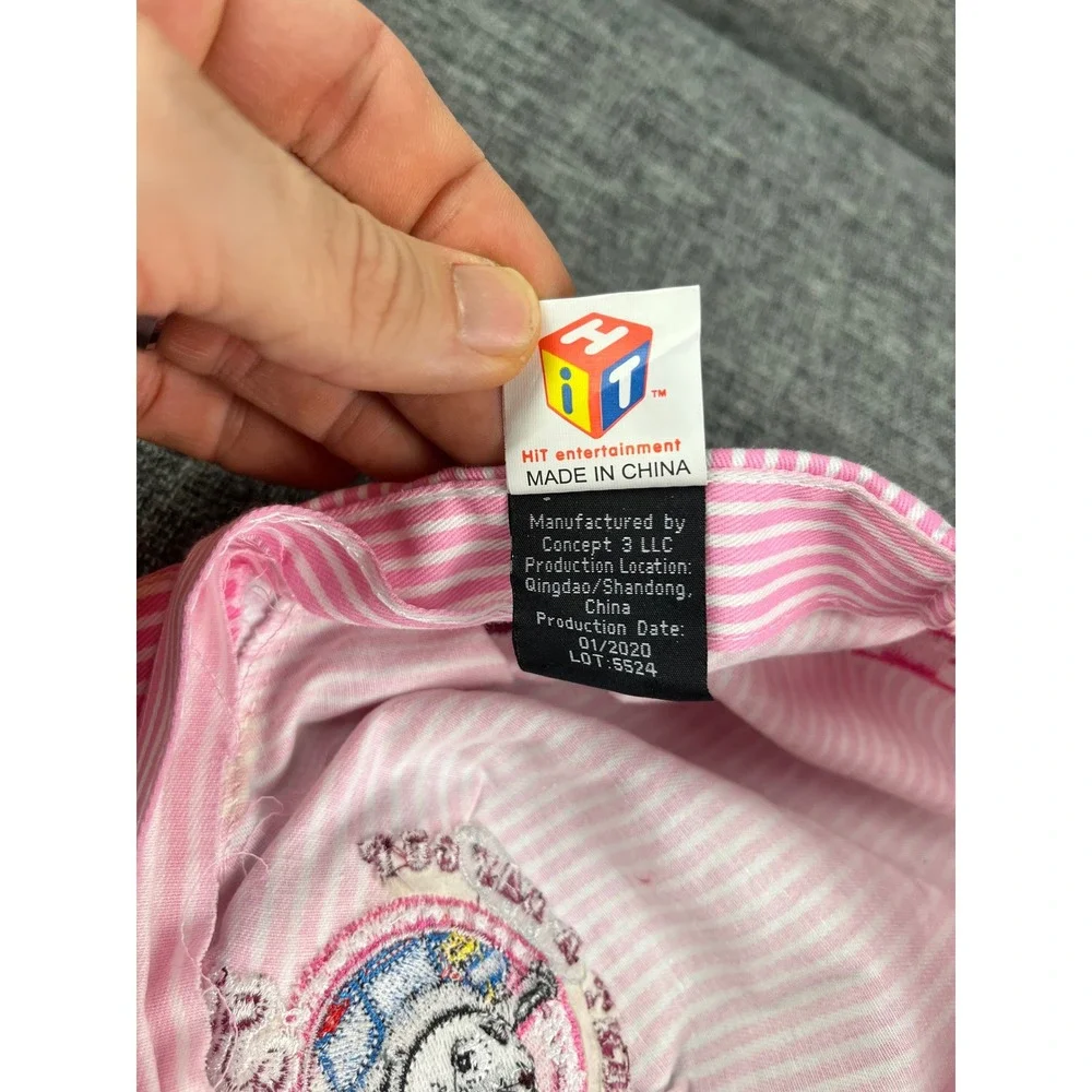 Thomas & Friends Pink Pinstripe Youth Conductor Hat Engineer Cap 2020